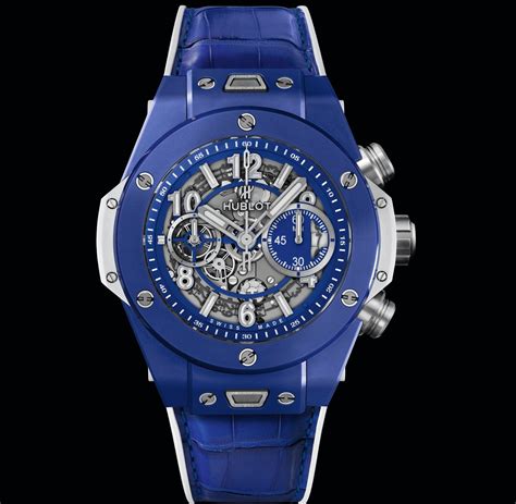 hublot big bang blue face|hublot big bang full sapphire.